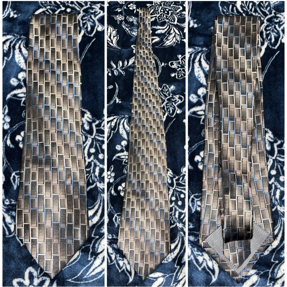 Paul Dione Neck Tie Mens 100% Silk